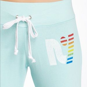 Rebel Yellow Rainbow boyfriend sweats